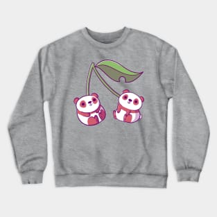 Cherry Pandas Crewneck Sweatshirt